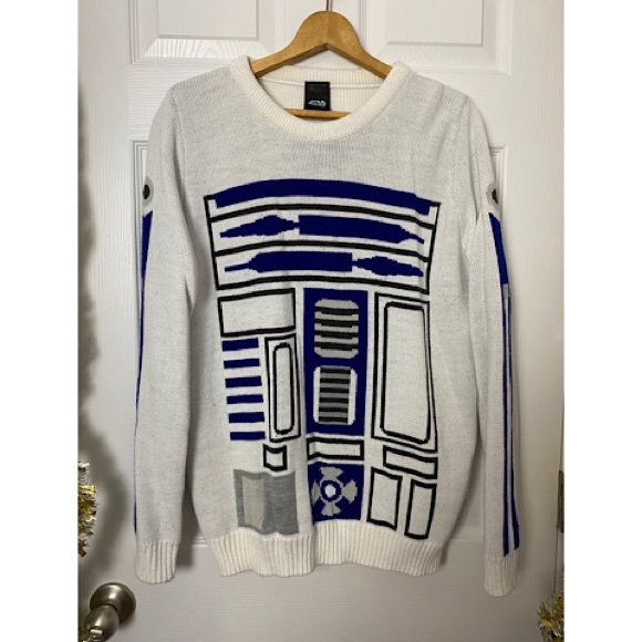 R2D2 Holiday Sweater - Picture 1 of 8